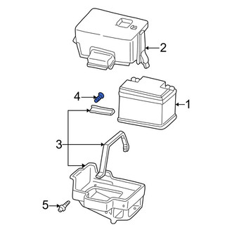Ford OE - Battery Tray Bolt