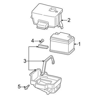 Ford OE - Electrical - Battery