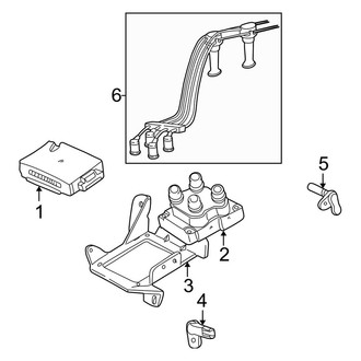 Ford OE - Electrical - Ignition System (LX / SE / ZTS / ZTW / ZX3 / ZX5 2.3L)