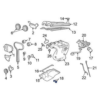 Ford OE - Engine Oil Drain Plug