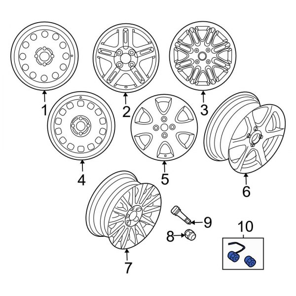 Wheel Lock Set