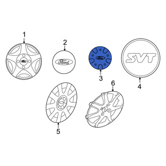 Ford OE - Wheel Cap