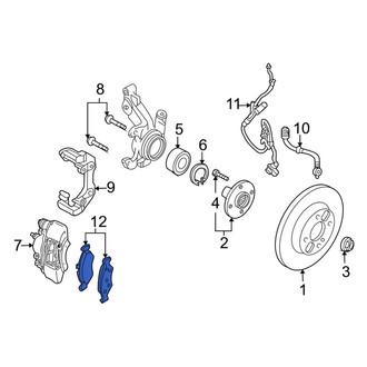Ford OE - Front Disc Brake Pad Set