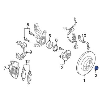Ford OE - CV Joint Nut