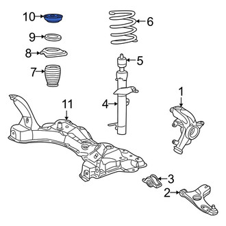 Ford OE - Front Suspension Strut Mount