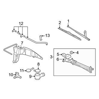 Ford OE - Windshield - Wiper & Washer Components