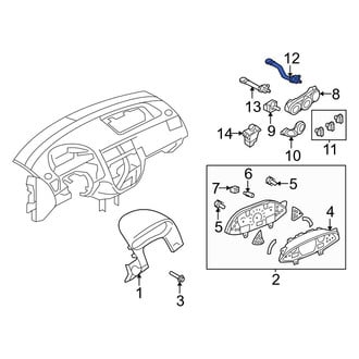 Ford OE - HVAC Temperature Control Panel