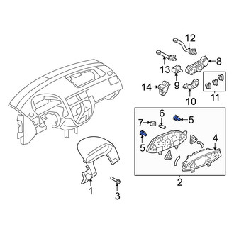 Ford OE - Instrument Panel Light Bulb