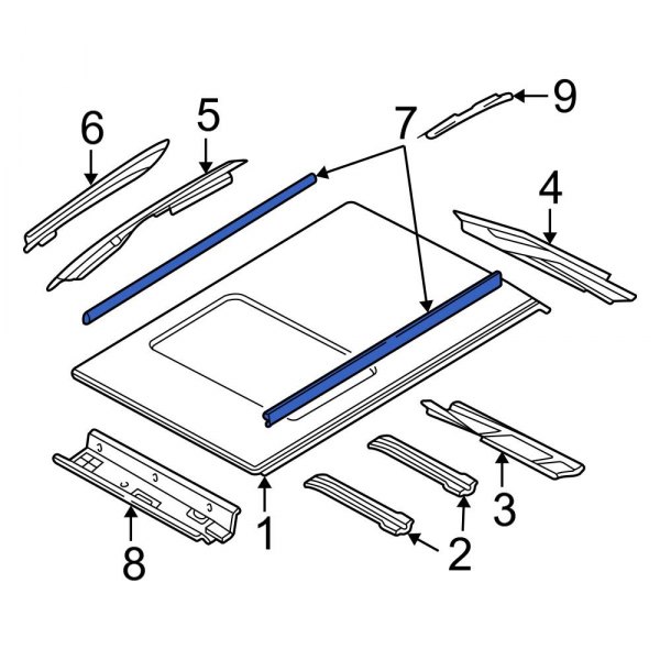 Roof Drip Molding