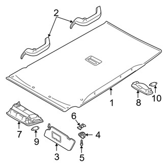 Ford OE - Roof - Interior Trim (SE / ZTW Wagon)