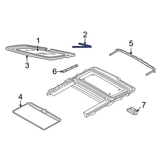 Ford OE - Sunroof Glass Seal