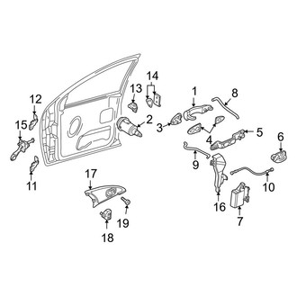 Ford OE - Door - Lock & Hardware (S / SE / SES 2 Doors)