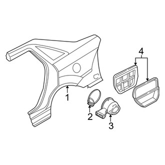 Ford OE - Quarter Panel & Components (LX / SE / ZTS Sedan)