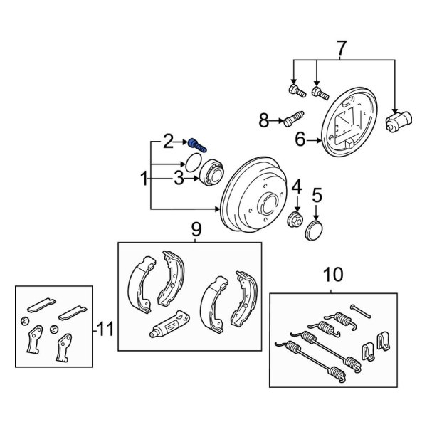 Wheel Lug Stud