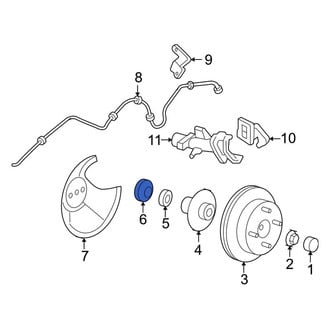 Ford OE - Rear ABS Wheel Speed Sensor Tone Ring
