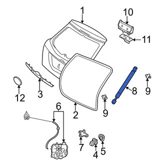Ford OE - Liftgate Lift Support