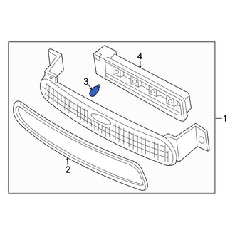 Ford OE - Center High Mount Stop Light Bulb