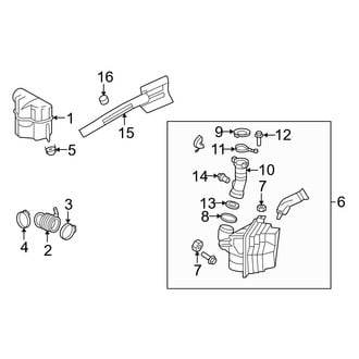 Ford OE - Engine / Transaxle - Air Intake
