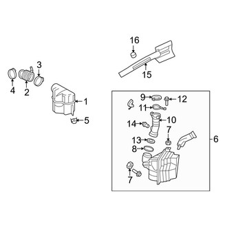 Ford OE - Engine / Transaxle - Air Intake