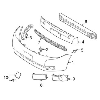 Ford OE - Front Bumper - Bumper & Components