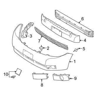 Ford OE - Front Bumper - Bumper & Components (S / SE / SEL Sedan)
