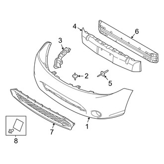 Ford OE - Front Bumper - Bumper & Components (Coupe)