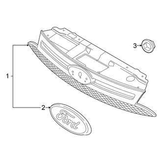 Ford OE - Grille & Components