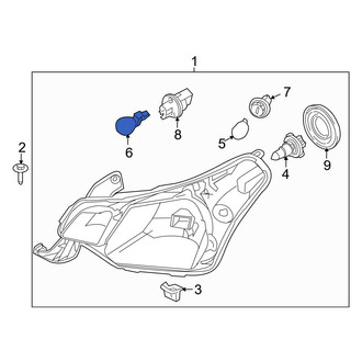 Ford OE - Front Turn Signal Light Bulb