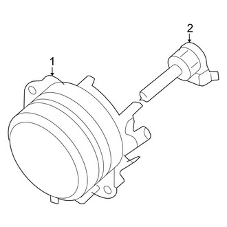 Ford OE - Front Lamps - Fog Lamps