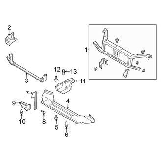 Ford OE - Radiator Support