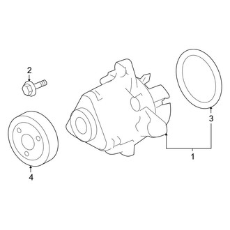 Ford OE - Cooling - Water Pump (S / SE / SEL / SES)