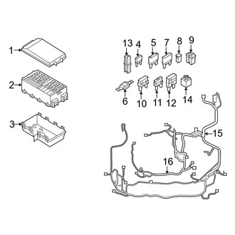 Ford OE - Electrical - Fuse & Relay