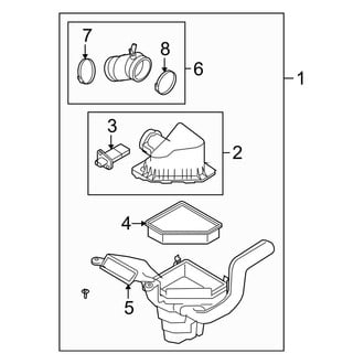Ford OE - Engine / Transaxle - Air Intake (W/O PZEV Emissions), (S / SE / SES)
