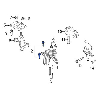 Ford OE - Engine Mount Bolt