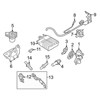 Ford OE - Emission System - Emission Components