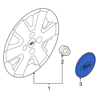 Ford OE - Wheel Cap
