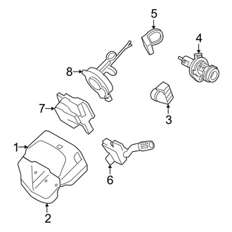 Ford OE - Steering Column - Shroud, Switches & Levers
