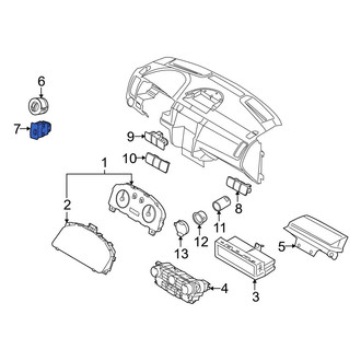 Ford OE - Instrument Panel Dimmer Switch