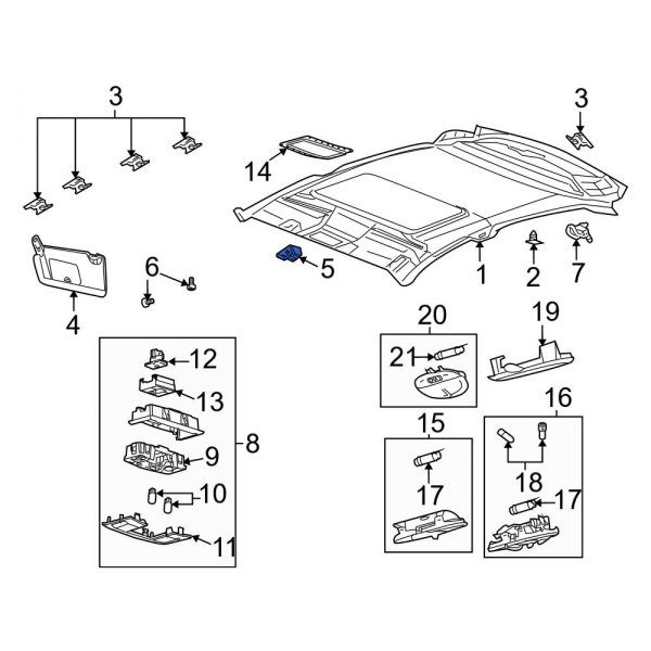 Sun Visor Clip