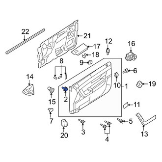 Ford OE - Door Interior Trim Panel Retainer