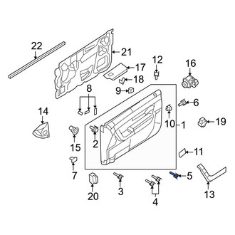Ford OE - Door Interior Trim Panel Screw