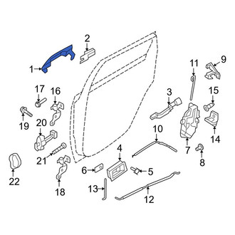 Ford OE - Front Outer Exterior Door Handle
