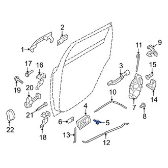 Ford OE - Door Interior Trim Panel Screw