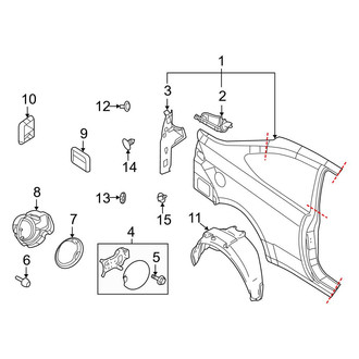 Ford OE - Quarter Panel & Components (Coupe)