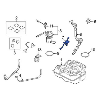 Ford OE - Fuel Tank Vent Hose