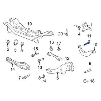 Ford OE - Suspension Stabilizer Bar Link Bolt