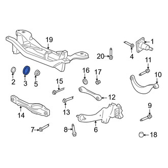Ford OE - Rear ABS Wheel Speed Sensor Tone Ring