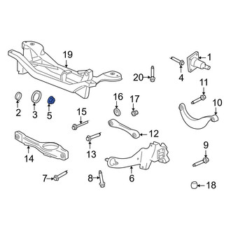 Ford OE - Rear Axle Nut