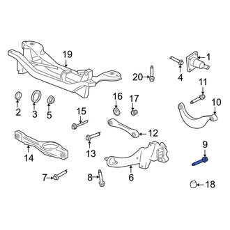 Ford OE - Suspension Trailing Arm Bolt