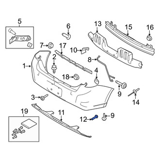 Ford OE - Fog Light Screw